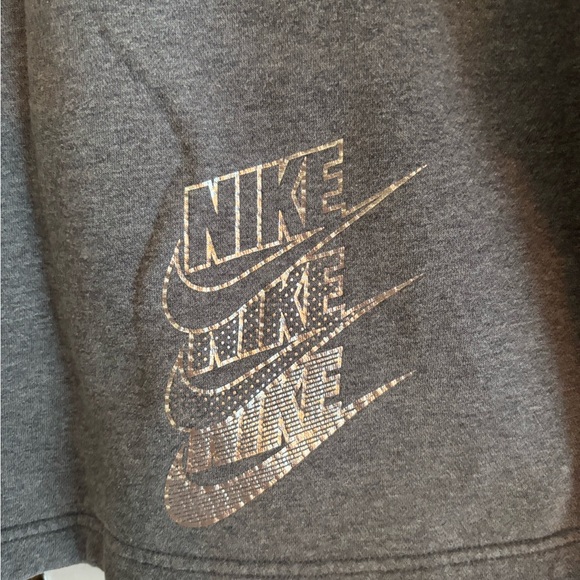 🖤 Nike Just Do It Cropped Sherpa-Lined Half-Zip Sweatshirt – Size M - Picture 6 of 6